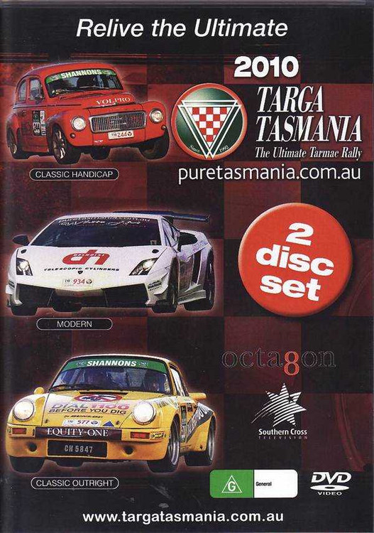 Targa Tasmania 2010 (2 DVD Set)