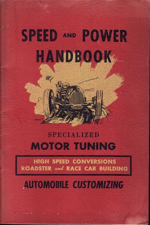 Speed and Power Handbook: Specialized Motor Tuning
