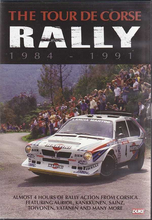 The Tour de Corse Rally 1984 -1991 DVD