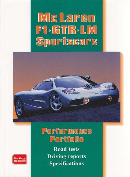 McLaren F1, GTR, LM Sportscar Performance Portfolio