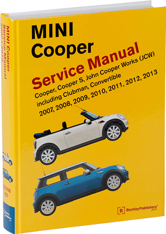 MINI Cooper (R55, R56, R57)
Service Manual: 2007, 2008, 2009, 2010, 2011, 2012, 2013