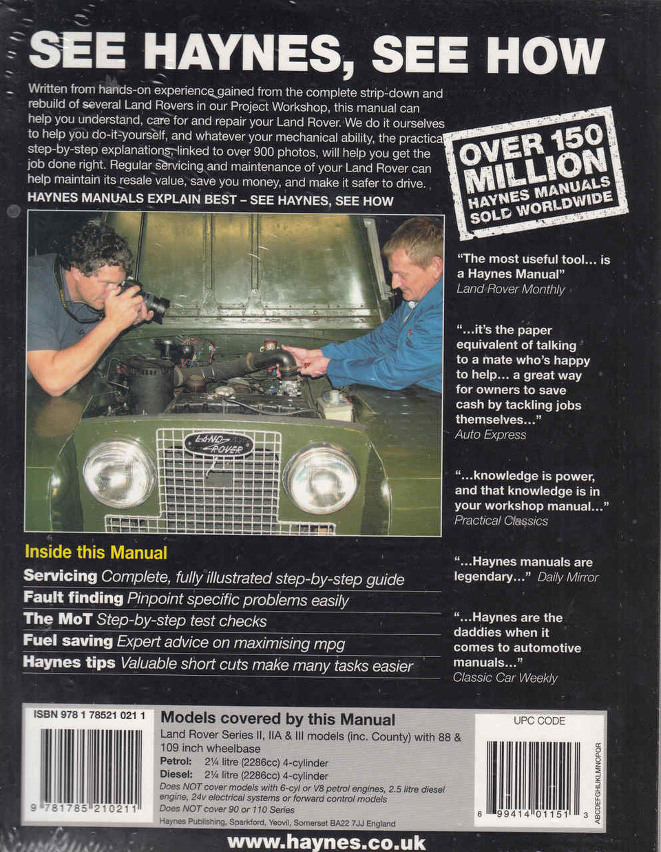 Buy Land Rover Series III 1971 to 1985 The Essential Buyer's Guide by Maurice Thurman