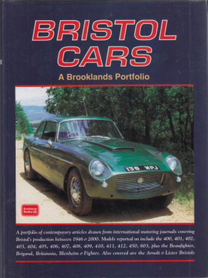 Bristol Cars - A Brooklands Portfolio (Hardcover)