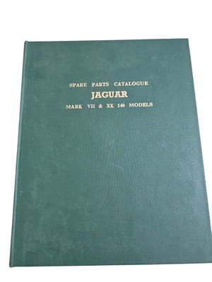 Jaguar Mk VII & XK140 original Spare Parts Catalogue J19 1956 Auto Transmission