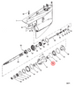 OEM MerCruiser Bearing Carrier Needle Brg 31-30956T