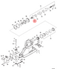 OEM Quicksilver/Mercury Bravo Yoke  864245T