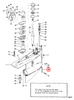 OEM Quicksilver/Mercury Water Pick-Up Insert  93423 1