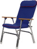 Seachoice Padded Deck Chair W/Red Piping 78511