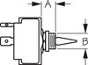 Sea-Dog Line Toggle Switch SPD Mom. On/Off/Mom. On 420109-1