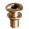 GROCO 1-1/2" Bronze High Speed Thru-Hull Fitting w/Nut HSTH-1500-W