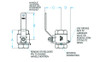 GROCO 3/4" NPT Bronze In-Line Ball Valve IBV-750