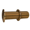 GROCO 2" Bronze Extra Long Thru-Hull Fitting w/Nut THXL-2000-W