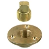 Perko Garboard Drain & Drain Plug Assy Cast Bronze/Brass 0714DP1PLB