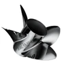 Mercury Racing Bravo 1 Lab Finish 4-Blade Stainless Steel, 15.25" X 32", RH 48-831920L65