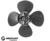 Mercury Black Max Kicker 9.9 CT- 20 HP Aluminum (10" x 7") RH Propeller, (Black) 812950A10 48-812950A10