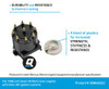 OEM Quicksilver/Mercury Delco Distributor Cap & Rotor Kit  808483Q2
