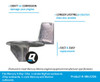 OEM Quicksilver / Mercury Anode- Trim Tab  Zinc 97-98432T6 97-98432Q6