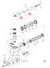 OEM Quicksilver/Mercury Gen 2 Cross & Bearing  805536A2
