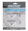 OEM Quicksilver/Mercury Anode Kit Volvo SX/DPX Triangle 97-8M6008013