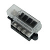 Egis RT Fuse Block - 4 Circuit w/Cover - 8045