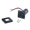 Scanstrut TILE USB-A/USB-C Interior Charging Socket - 12/24V - Black Bezel - SC-TILE-10