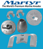 Martyr MerCruiser Bravo 3  Anode Kit (Aluminum 2004+) CMBRAVO3KITA