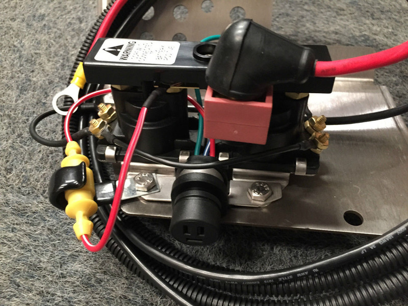MerCruiser Stainless Steel Trim Pump Bracket W/Wiring ...