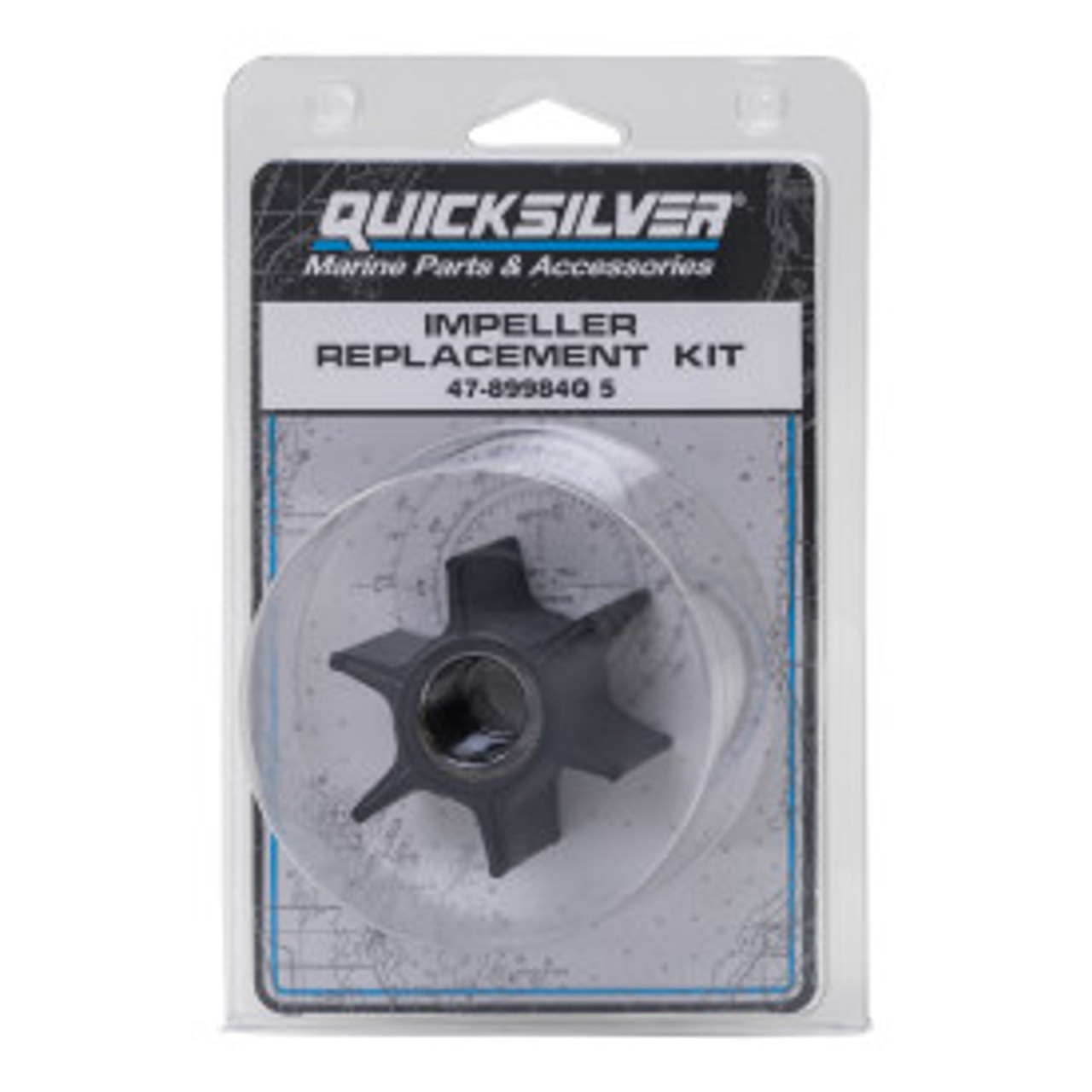 OEM Quicksilver/Mercury Short Vane Water Pump Repair Kit 47-89984Q 5