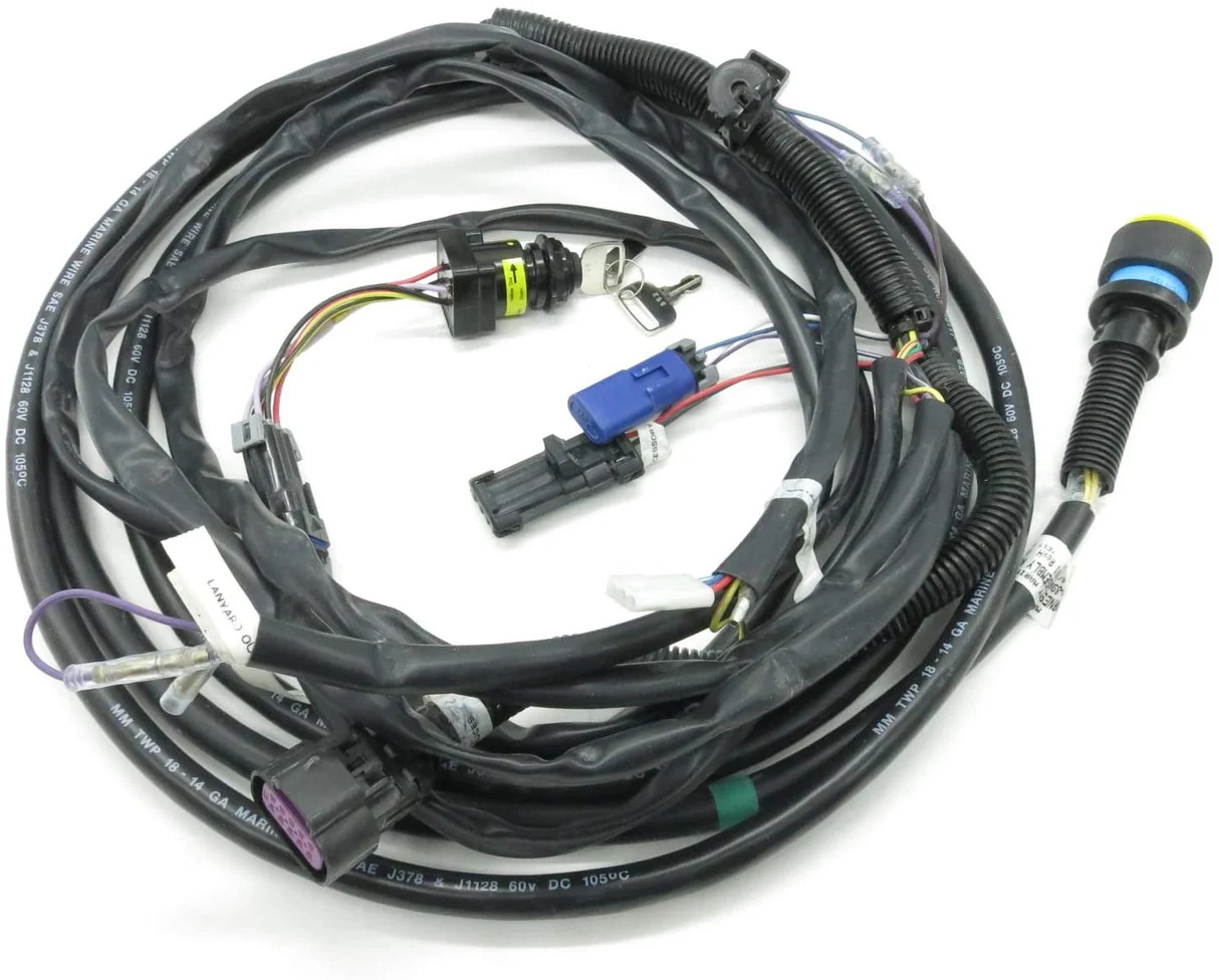 OEM Quicksilver/Mercury Key Switch & Harness 84-896537K15