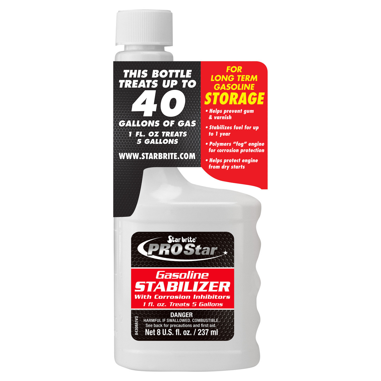 Starbrite Gas Storage Additive-8 Oz (W) 84308 - PowerBoatSupply.com by ...