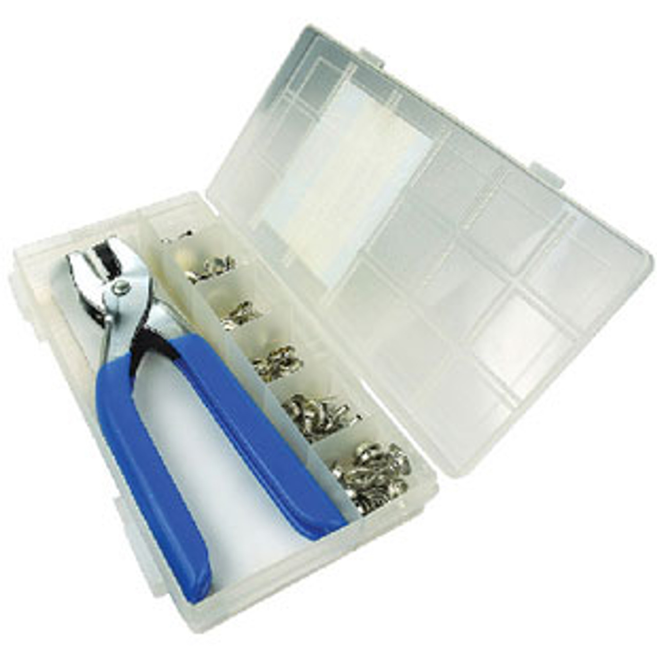 Seachoice KP7262SC Canvas Snap Kit with Tool - 144 Piece