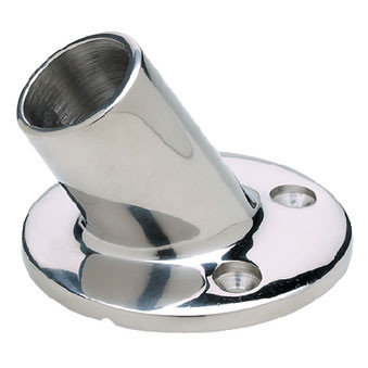 Seachoice 60Deg Round Base Fitting-7/8 -SS 37791 - PowerBoatSupply