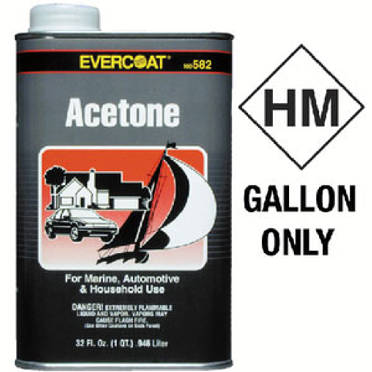 100581 - Acetone, Gallon - ITW Evercoat