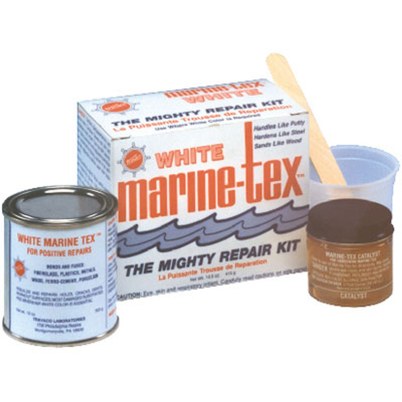 Full Throttle 2 Oz. Jr White Marine Tex Ki - RM305K  