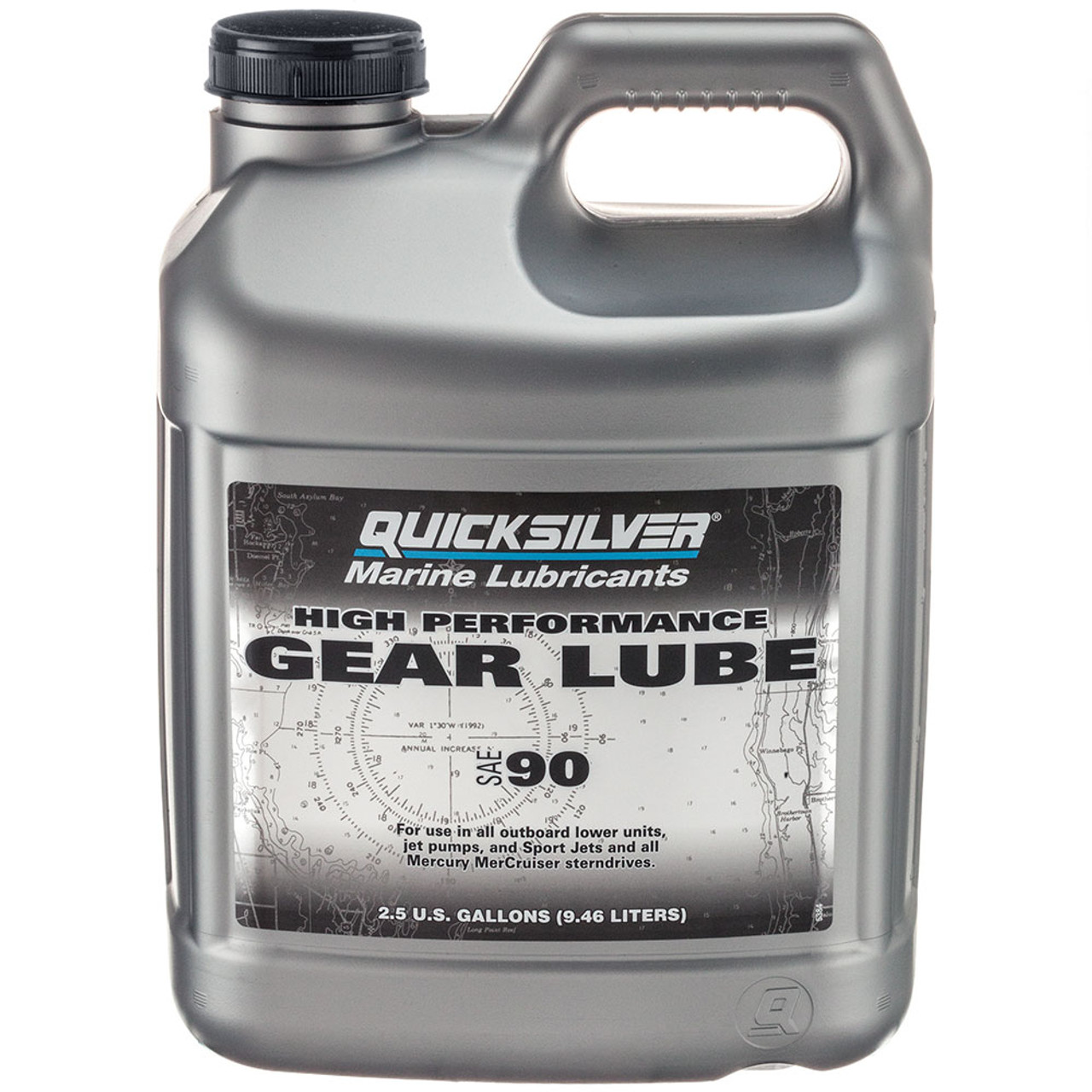 OEM Quicksilver High-Performance SAE90 Gear Lube