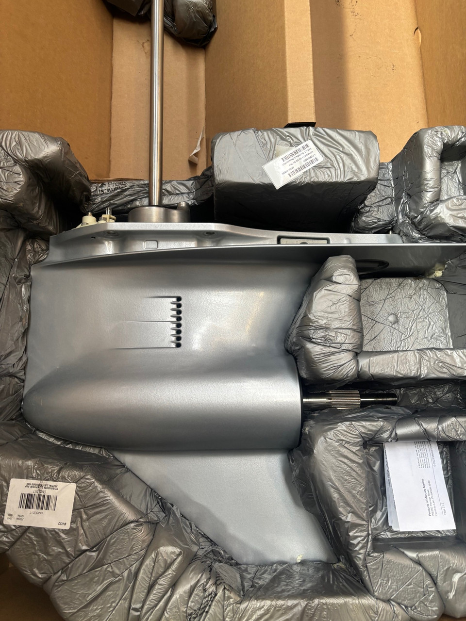 OPEN BOX OEM Mercury Verado Left Hand Outboard Lower Unit