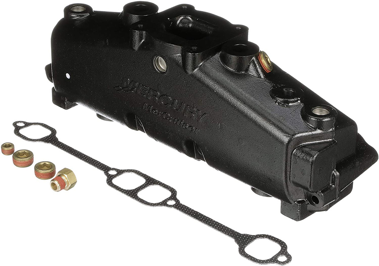 OEM MerCruiser 5.0/ 5.7 Dry Joint Exhaust Manifold (2002+) 865735a02
