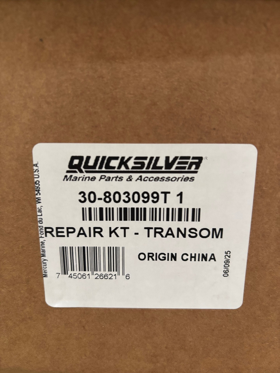 OEM MerCruiser Alpha 1 Gen 2 Transom Bellows Repair/Reseal Kit 30