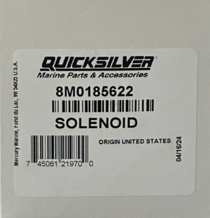 Relais Solenoïde Voor MerCruiser – 89-818864T – Startmotor En Tilt/trim – Rood – Corrosiebestendig – 1 Stuk