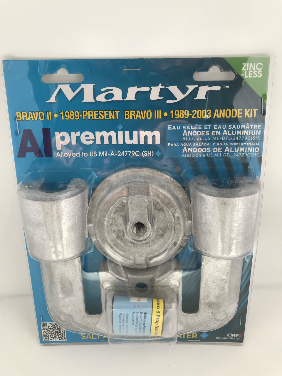Sterndrive Parts Mercruiser Anode Kit - Alpha Gen 2 - ZN