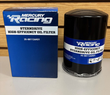 OEM Mercury Marine MerCruiser Racing Oil Filter High Efficiency V8 35-881126K01