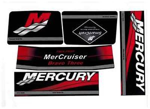 OEM Quicksilver/Mercury Bravo Decal Set  37-881760A00