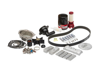 Mercury 300 Hour Maintenance Kit L6 Verado S/N 2B144122 & Below (with Anodes)  8M0097859