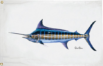 Taylor Flag Blue Marlin 16X24 1920