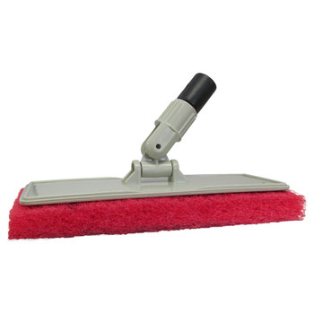 Starbrite Flex Head Scrubber with Red Pad 40124