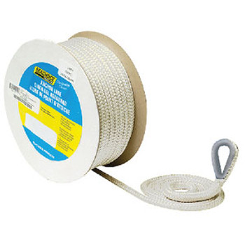 Seachoice Anchor Line White Braided 1/2" x 200' 42141