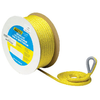 Seachoice Anchor Line Gold/White Braided 1/2" x 150' 42371