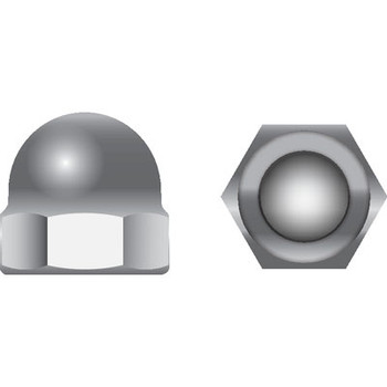 Seachoice 3/8-16 Cap Acor Nut SS 50/Bg Sc1363