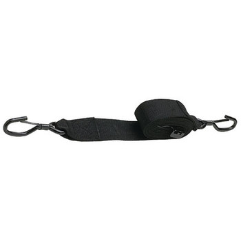 Seachoice Gunwale Tie Dwn-2 Black Web-10 51021