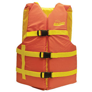 Seachoice Orange/Yellow Univ Vest 30-52 86230